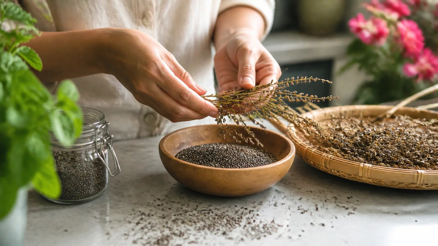 How Many Calories in One Spoon Chia Seeds?