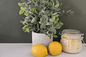 A Revitalizing DIY Lemon-Grapefruit Sugar Body Scrub