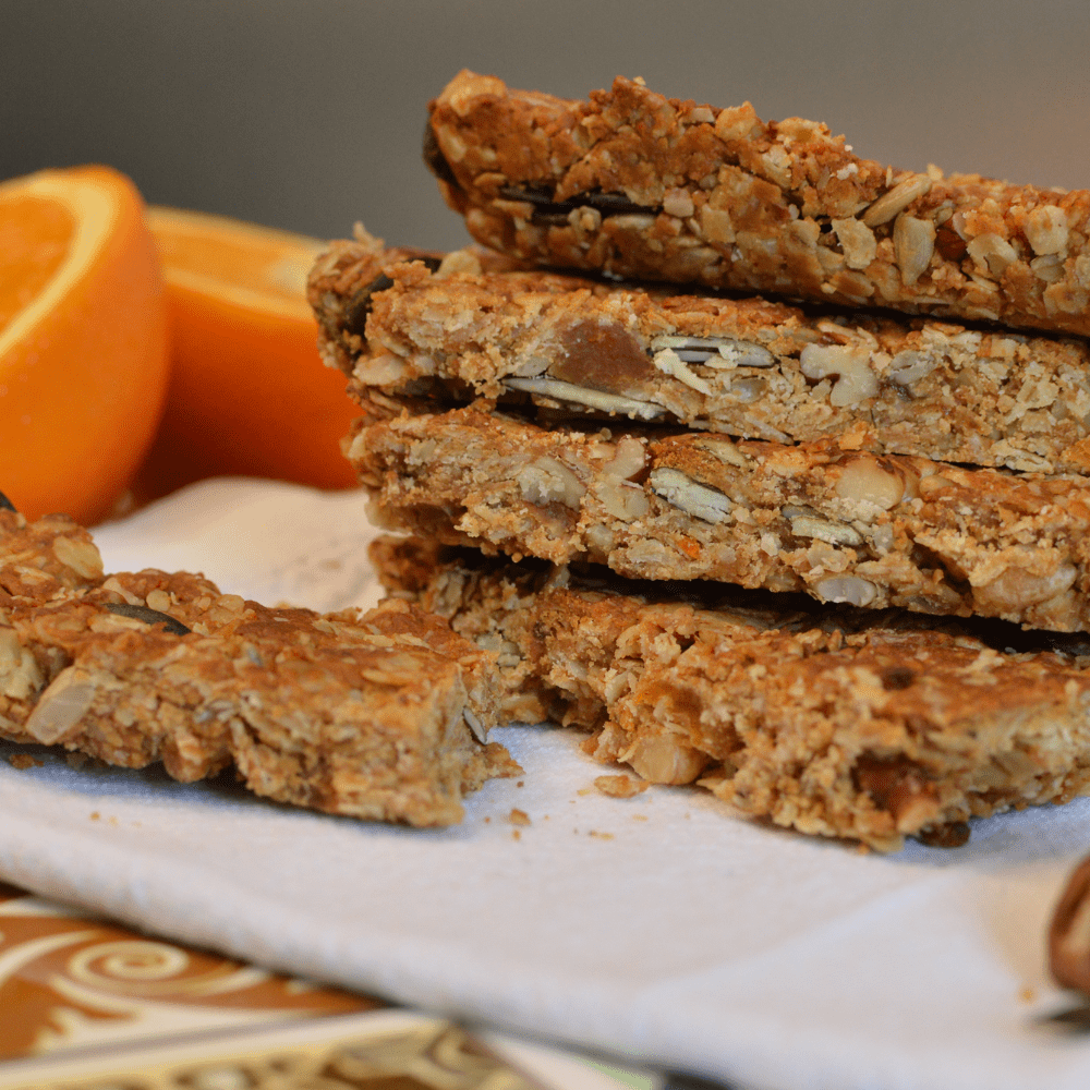Healthy, Crunchy Homemade Granola Bars