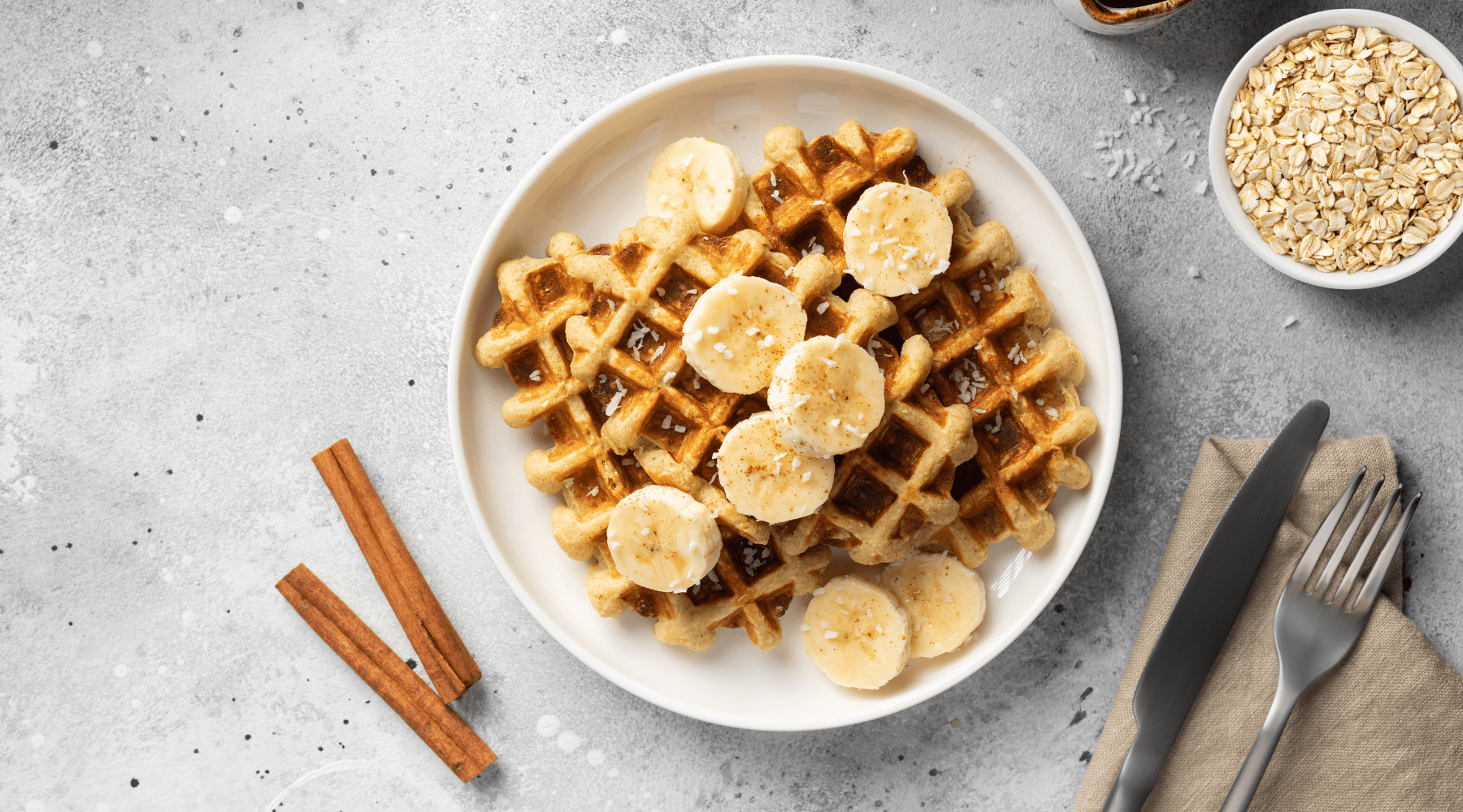 Easy, Wholesome Banana Oat Waffles for Slow Mornings