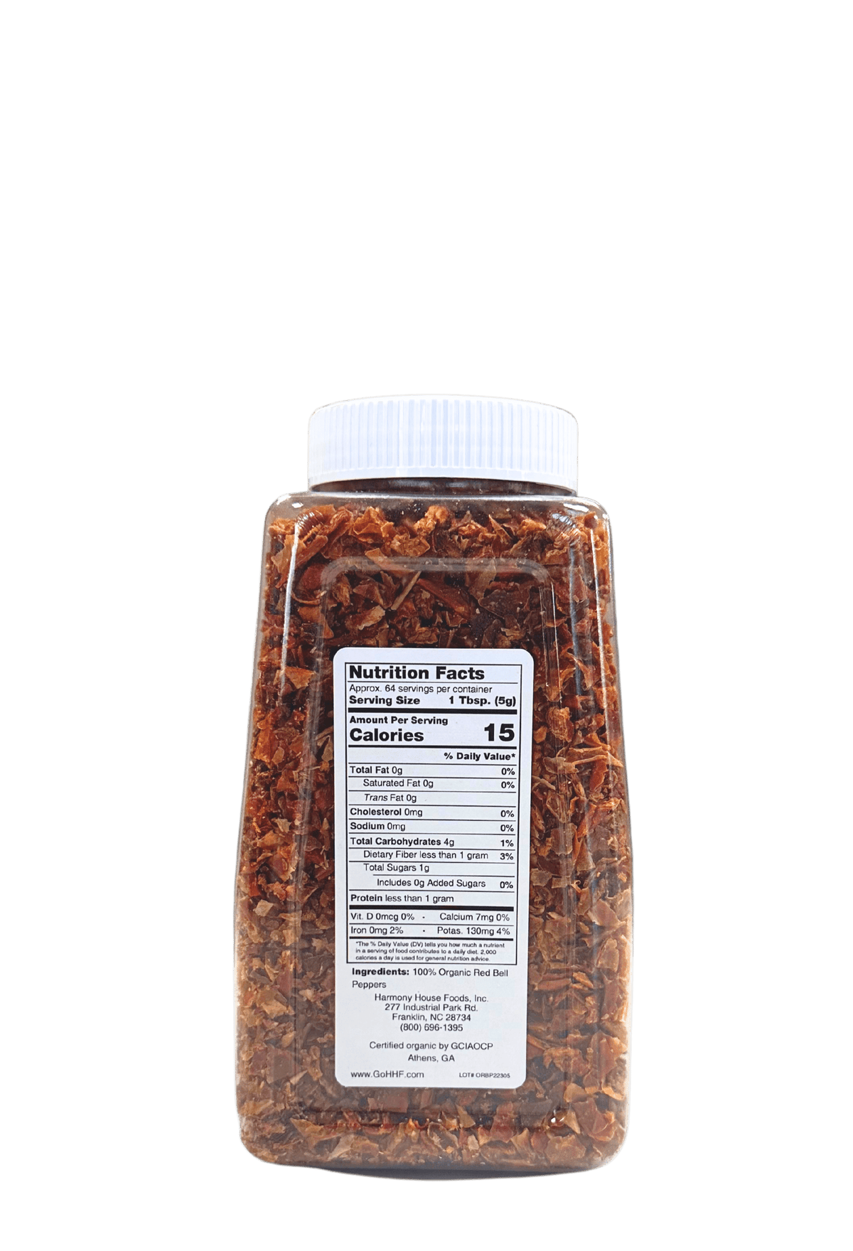 Bell Pepper, Red, Dried, Organic, Herbs Spices & Seasonings - Country Life Natural Foods