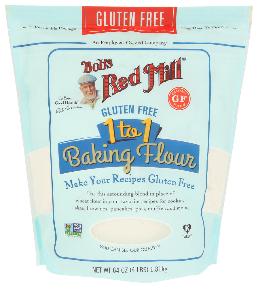 1-to-1 Baking Flour, Gluten-Free, Bob's Red Mill, Flour - Country Life Natural Foods