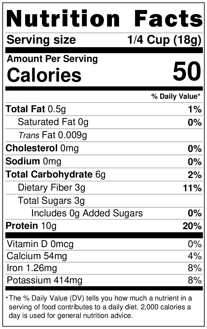 TVP Minced 1/4