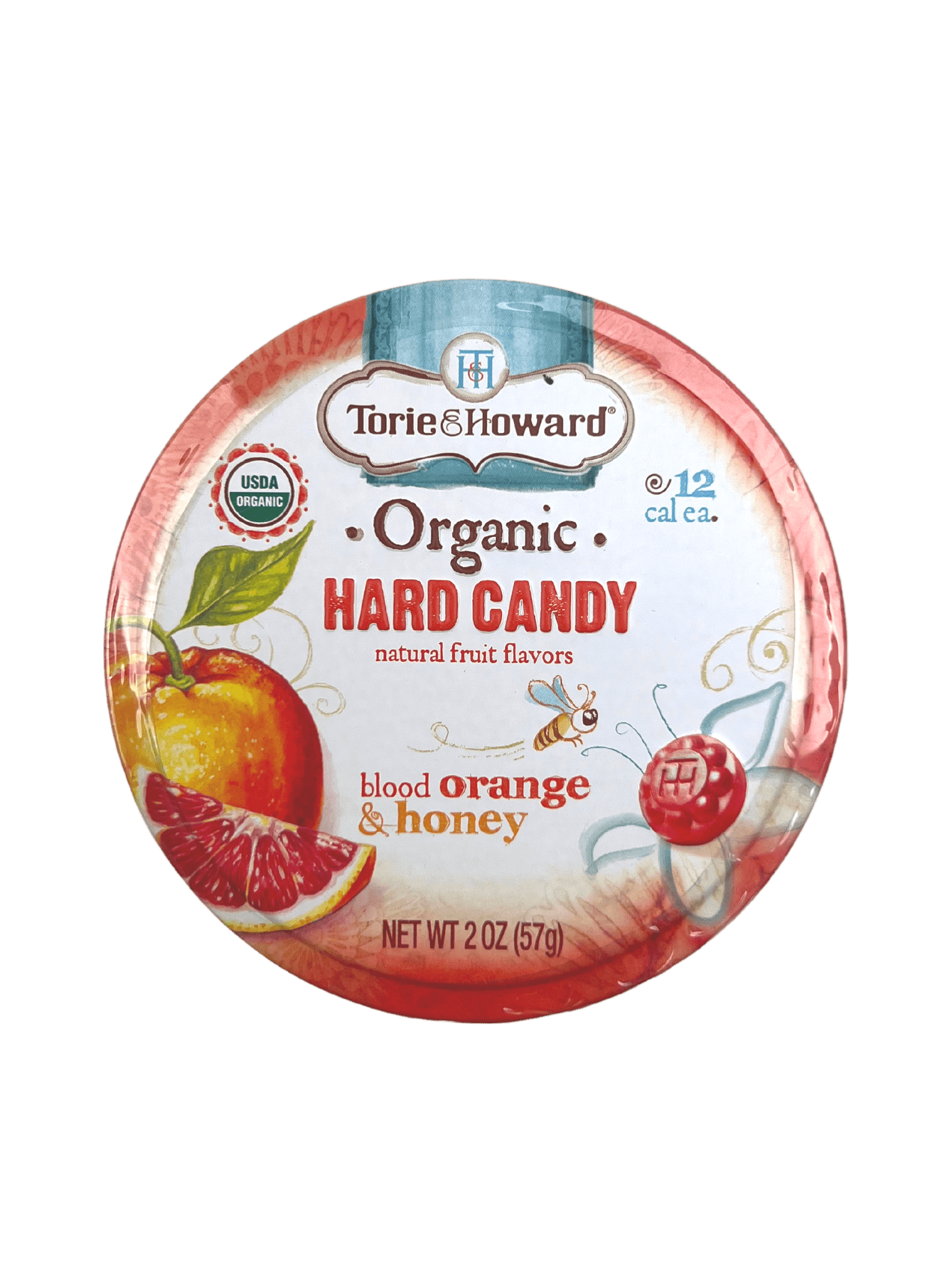 Hard Candy, Organic, Blood Orange & Honey, Candy - Country Life Natural Foods