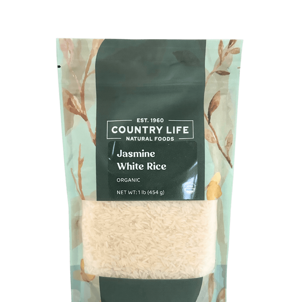 Jasmine Rice, White, Organic - Country Life Natural Foods
