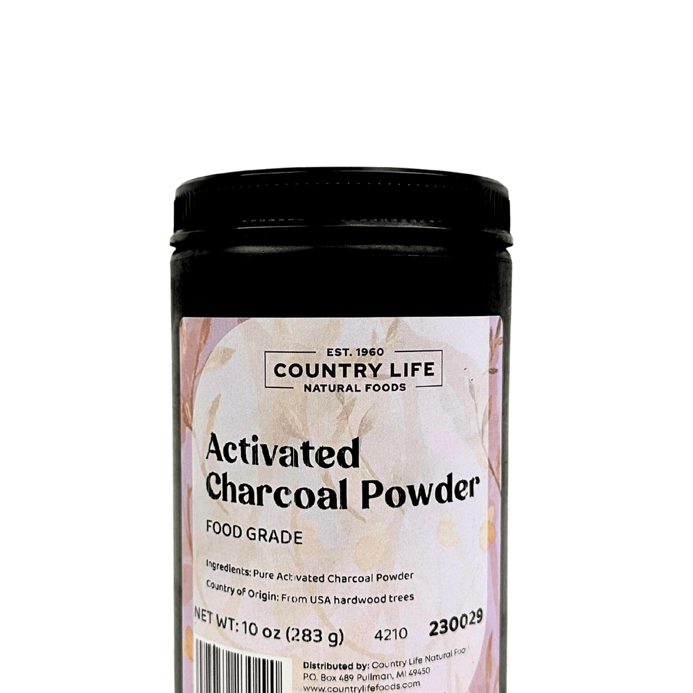 Charcoal Powder, Activated - Country Life Natural Foods