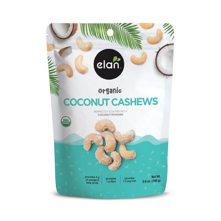 Coconut Cashews, Organic, Elan, Trail Mix - Country Life Natural Foods
