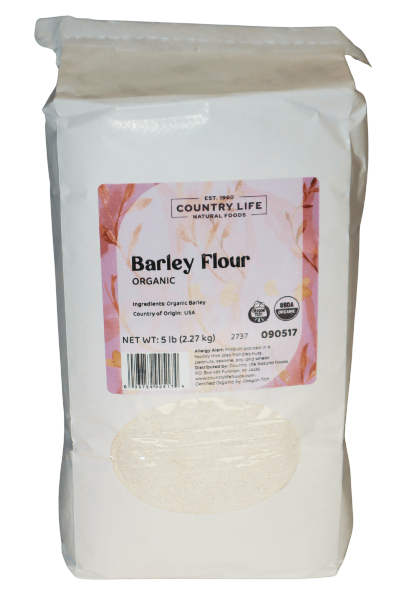 Barley Flour, Organic, Flour - Country Life Natural Foods