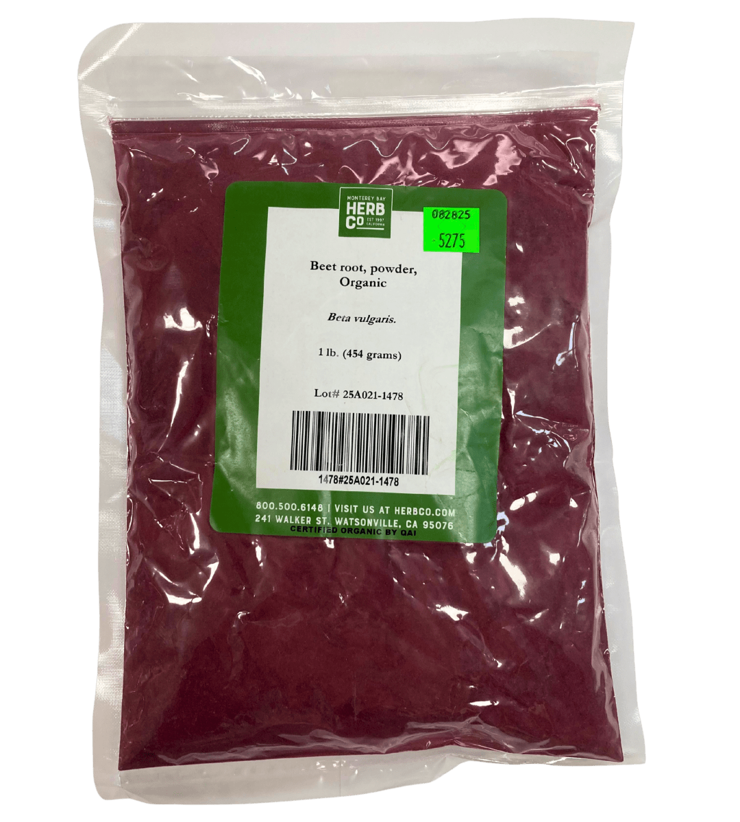Beet Root Powder, Organic, Herbs - Country Life Natural Foods