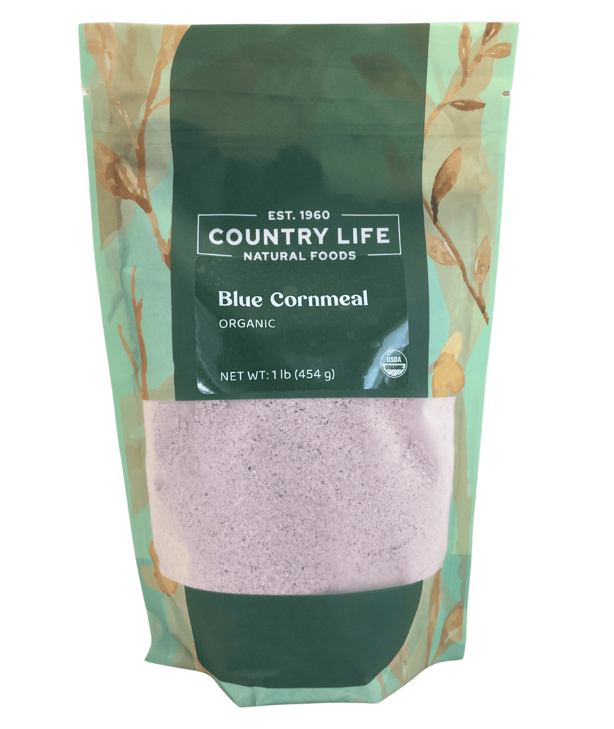 Cornmeal, Blue, Organic - Country Life Natural Foods