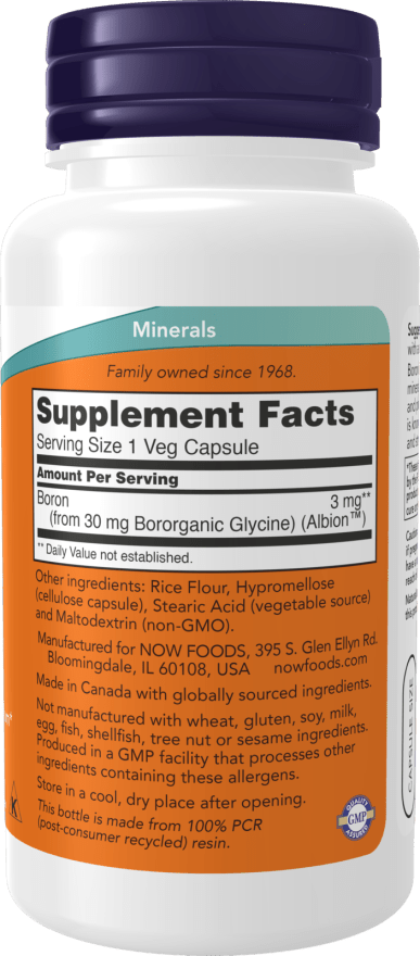 Boron 3mg, Vitamins & Supplements - Country Life Natural Foods