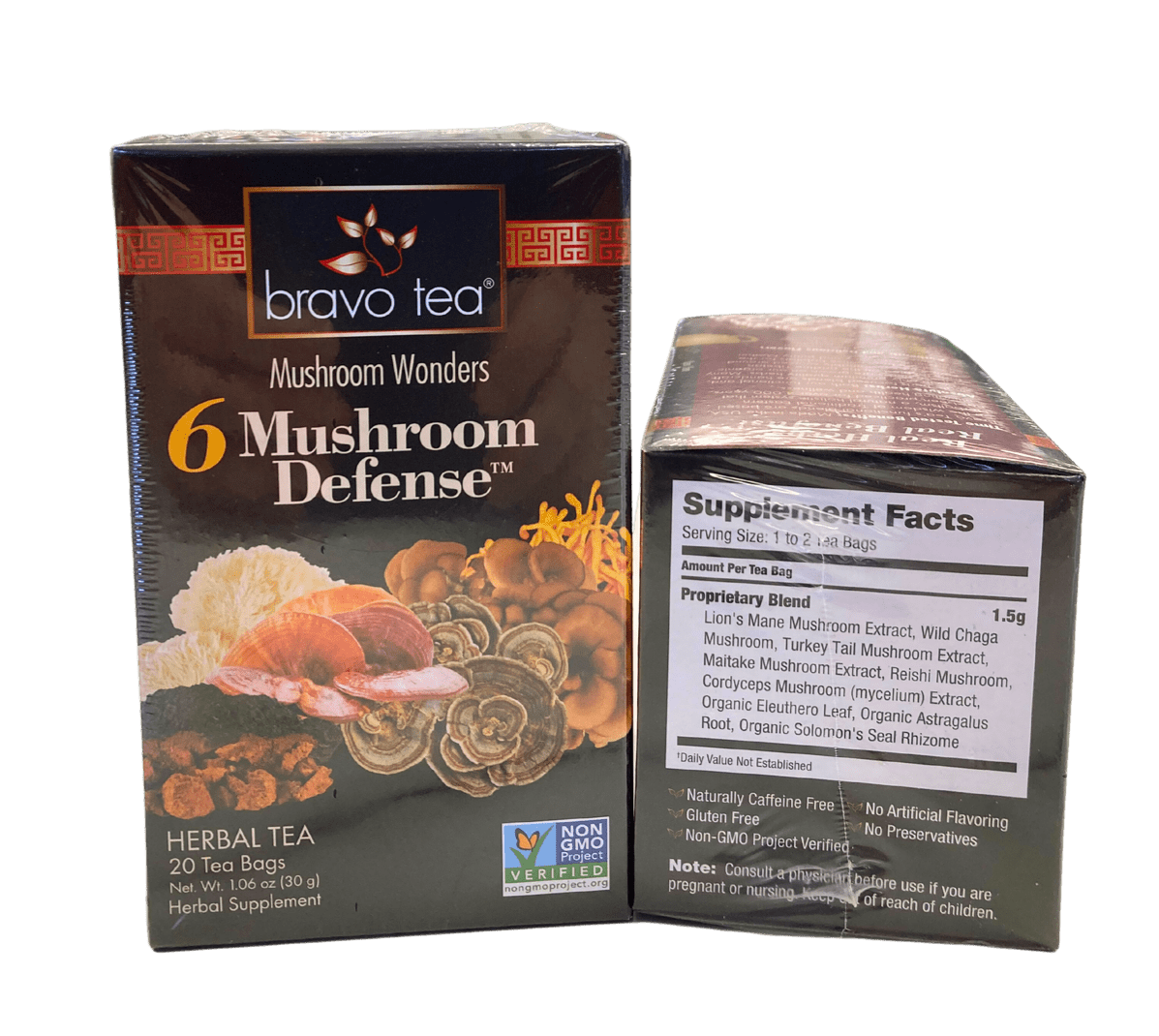 Herbal Tea, Bravo, Mushroom Wonders, Tea & Infusions - Country Life Natural Foods