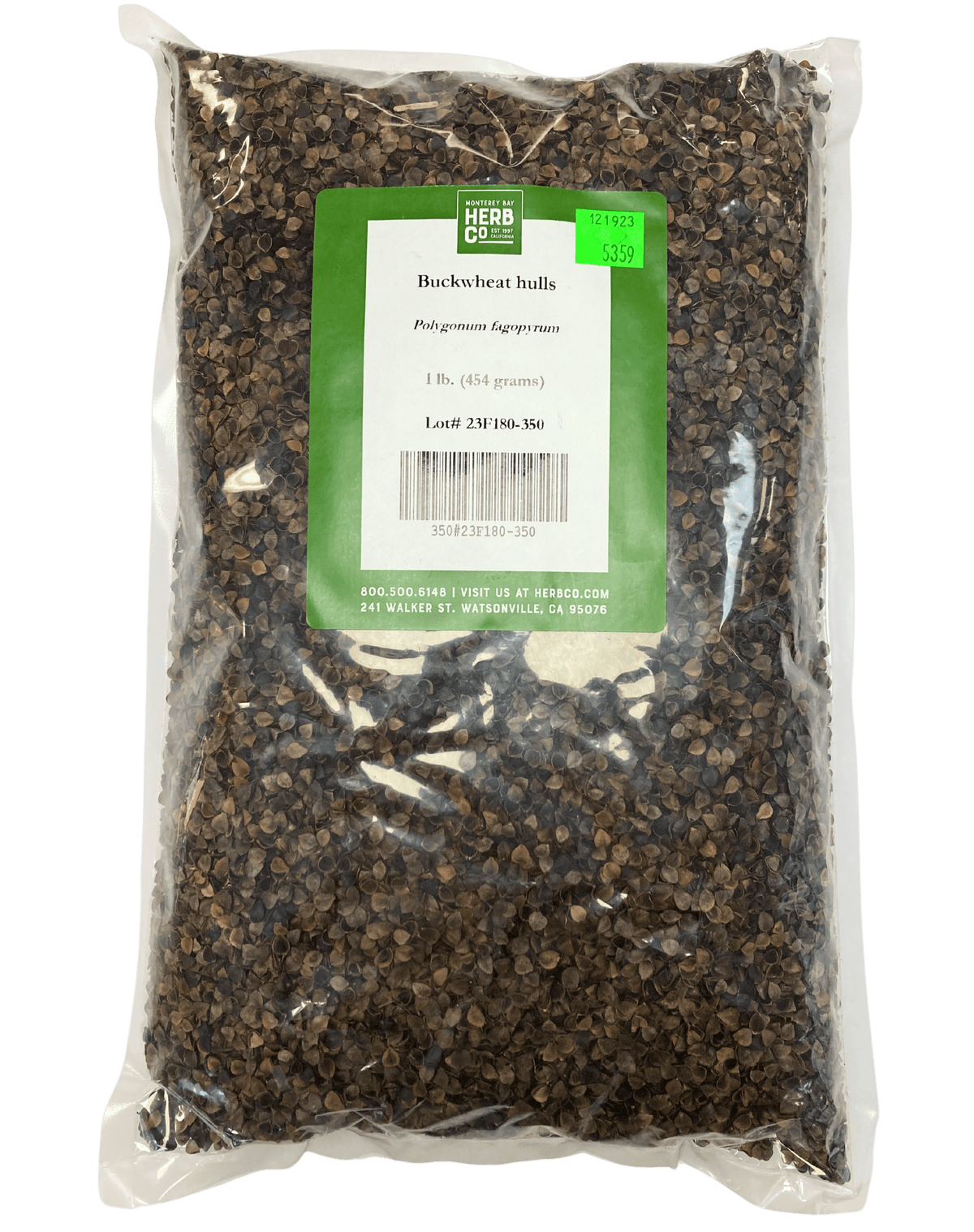Buckwheat Hulls, Herbs - Country Life Natural Foods