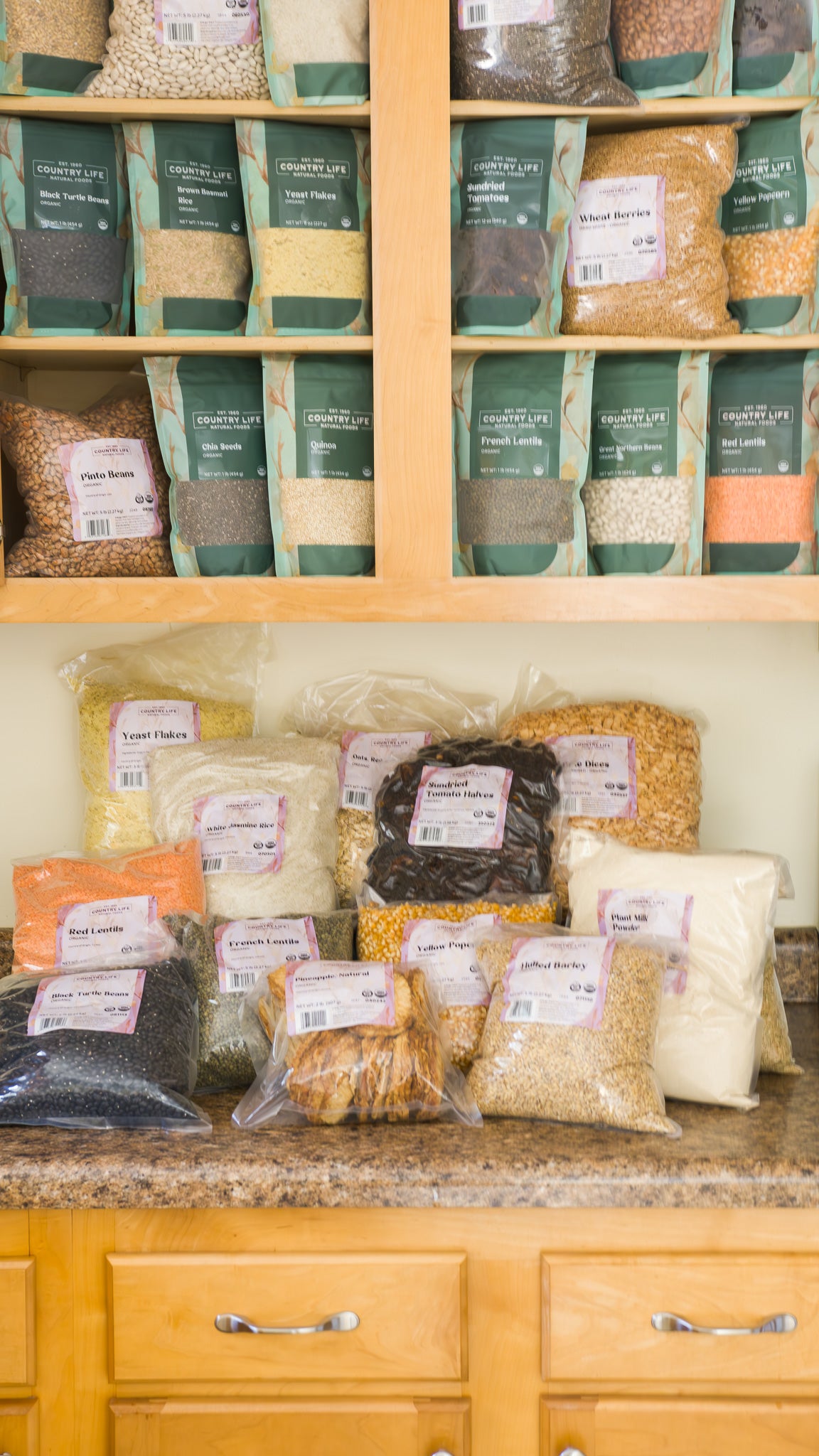 Long-Term Food Supply, Organic, Bundles - Country Life Natural Foods