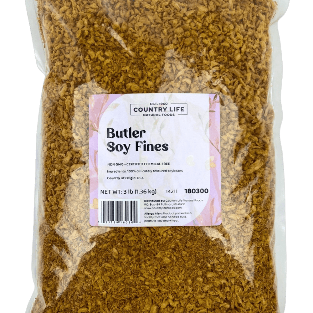 
                  
                    Soy Fines, Non - GMO, Butler - Country Life Natural Foods
                  
                
