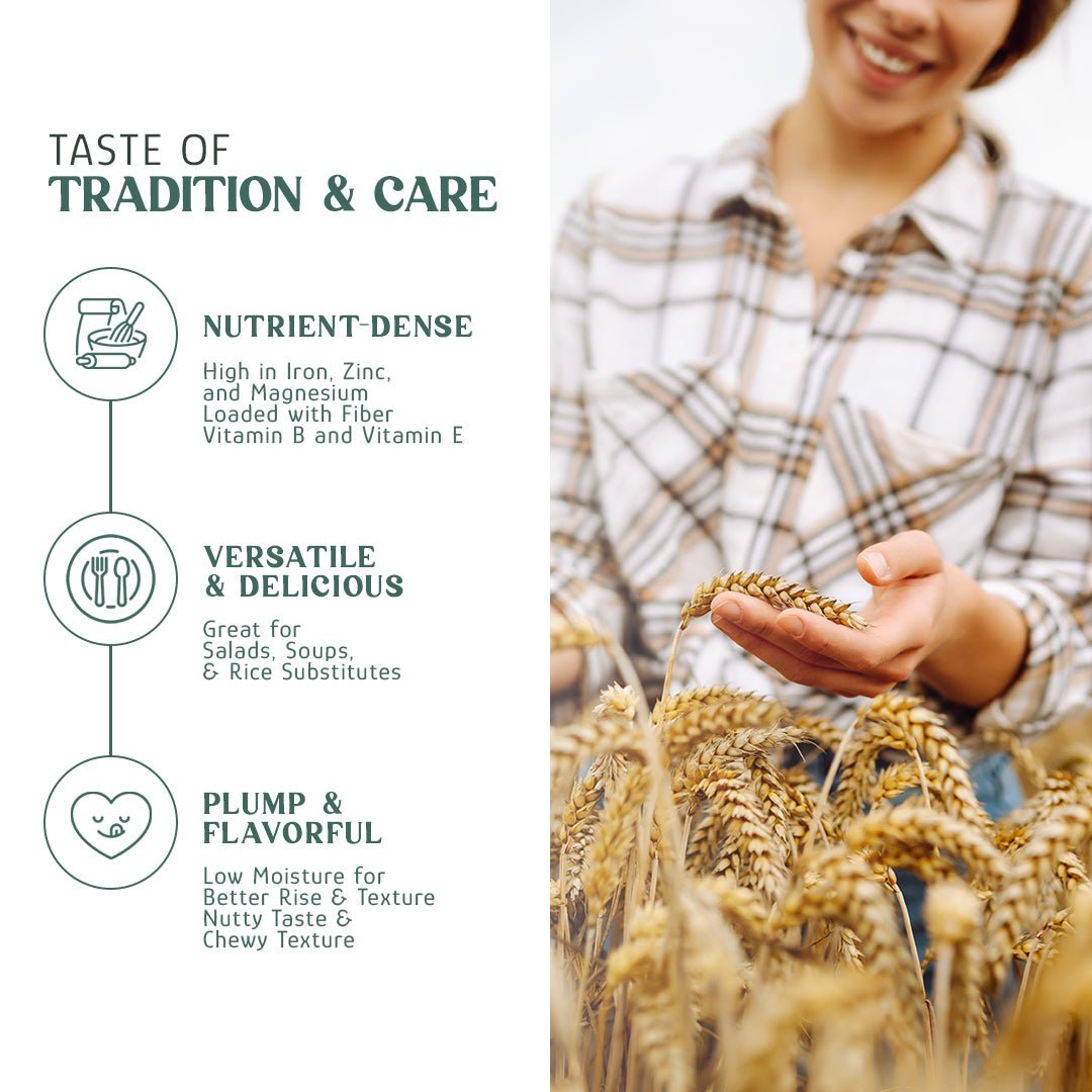 Wheat Berries, Bronze Chief (Red) - Country Life Natural Foods