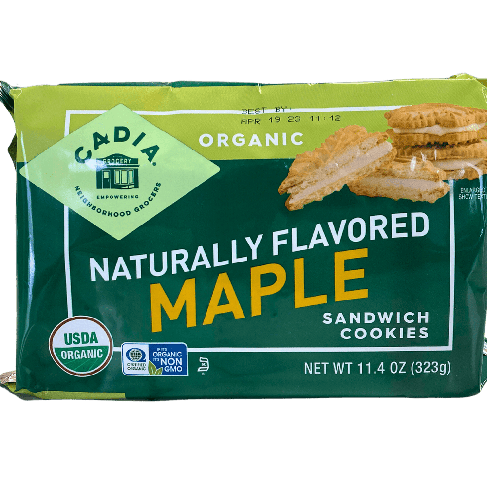 Sandwich Cookies, Organic, Cadia - Country Life Natural Foods