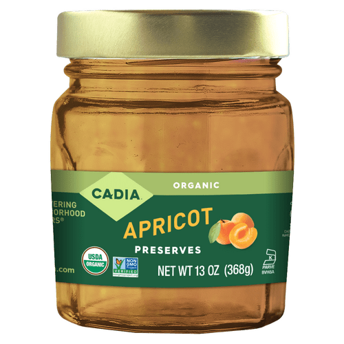 Apricot Preserves, Organic, Cadia, Jams Jellies & Preserves - Country Life Natural Foods