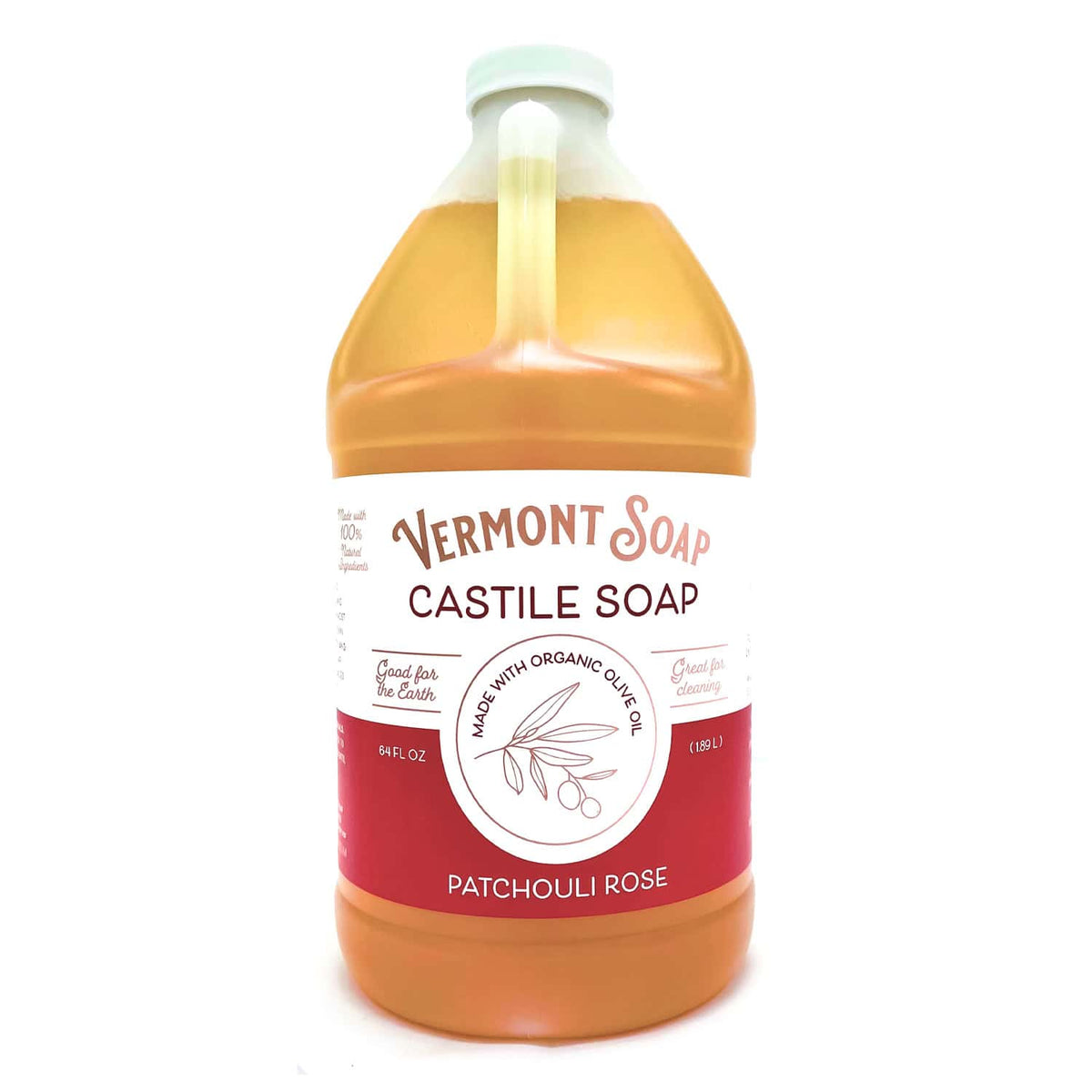 Castile Soap, Liquid, Vermont Soap, Soaps - Country Life Natural Foods