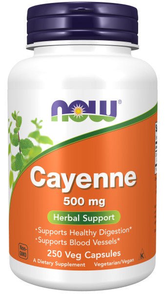 Cayenne 500 mg, Vitamins & Supplements - Country Life Natural Foods