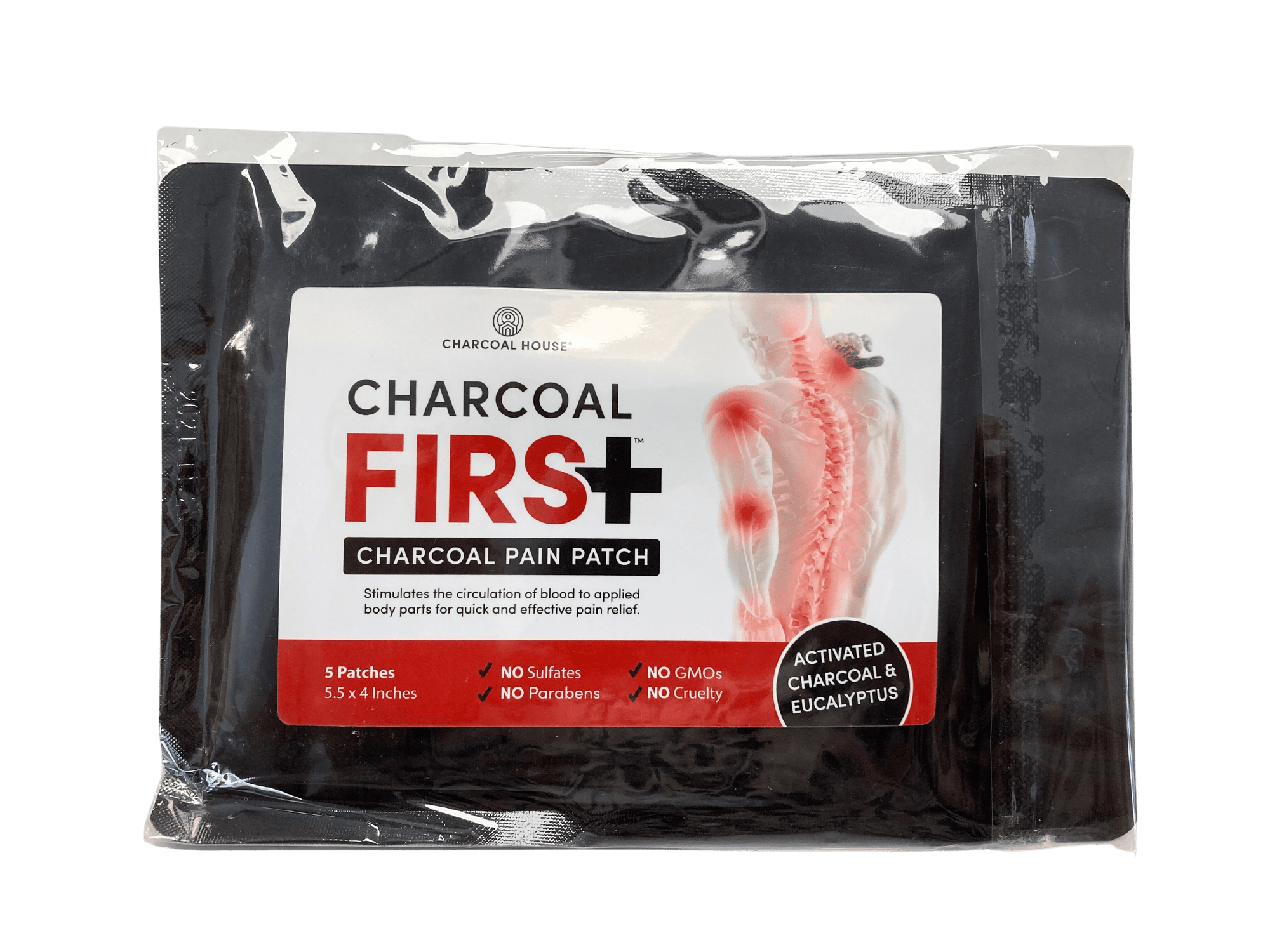 Pain Patches, Charcoal, Eucalyptus, Health & Beauty - Country Life Natural Foods