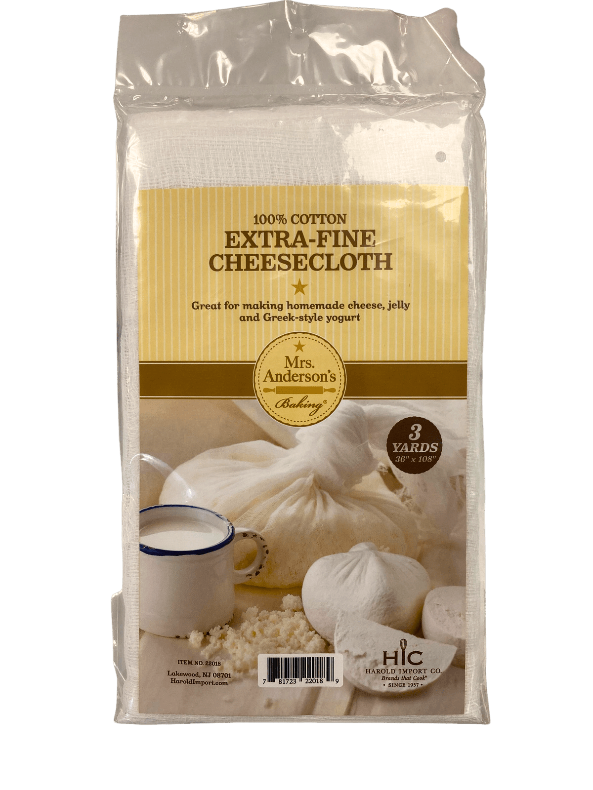 Cheesecloth, White, Extra-Fine, Kitchen Tools & Utensils - Country Life Natural Foods