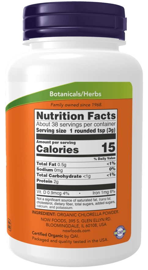 Chlorella Pure Powder, Organic, Vitamins & Supplements - Country Life Natural Foods