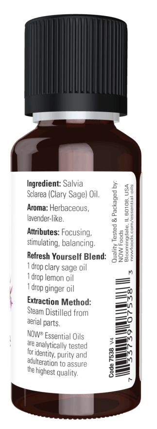 Clary Sage Essential Oil, Essential Oils - Country Life Natural Foods