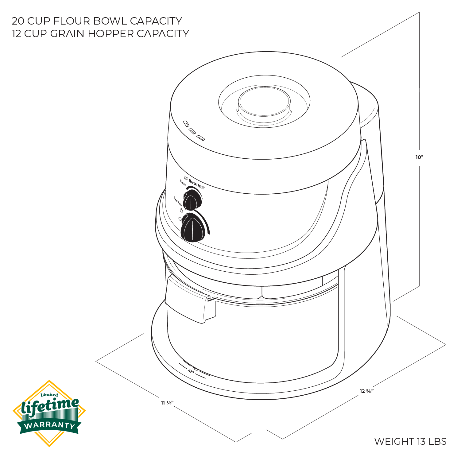 Classic Grain Mill - Country Life Natural Foods