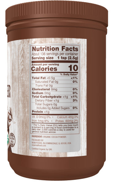 Cocoa Powder, Organic, Cooking & Baking Ingredients - Country Life Natural Foods