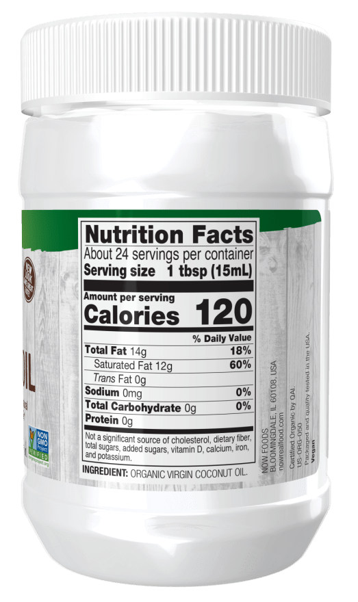 Coconut Oil, Virgin, Organic, Oil & Vinegar - Country Life Natural Foods