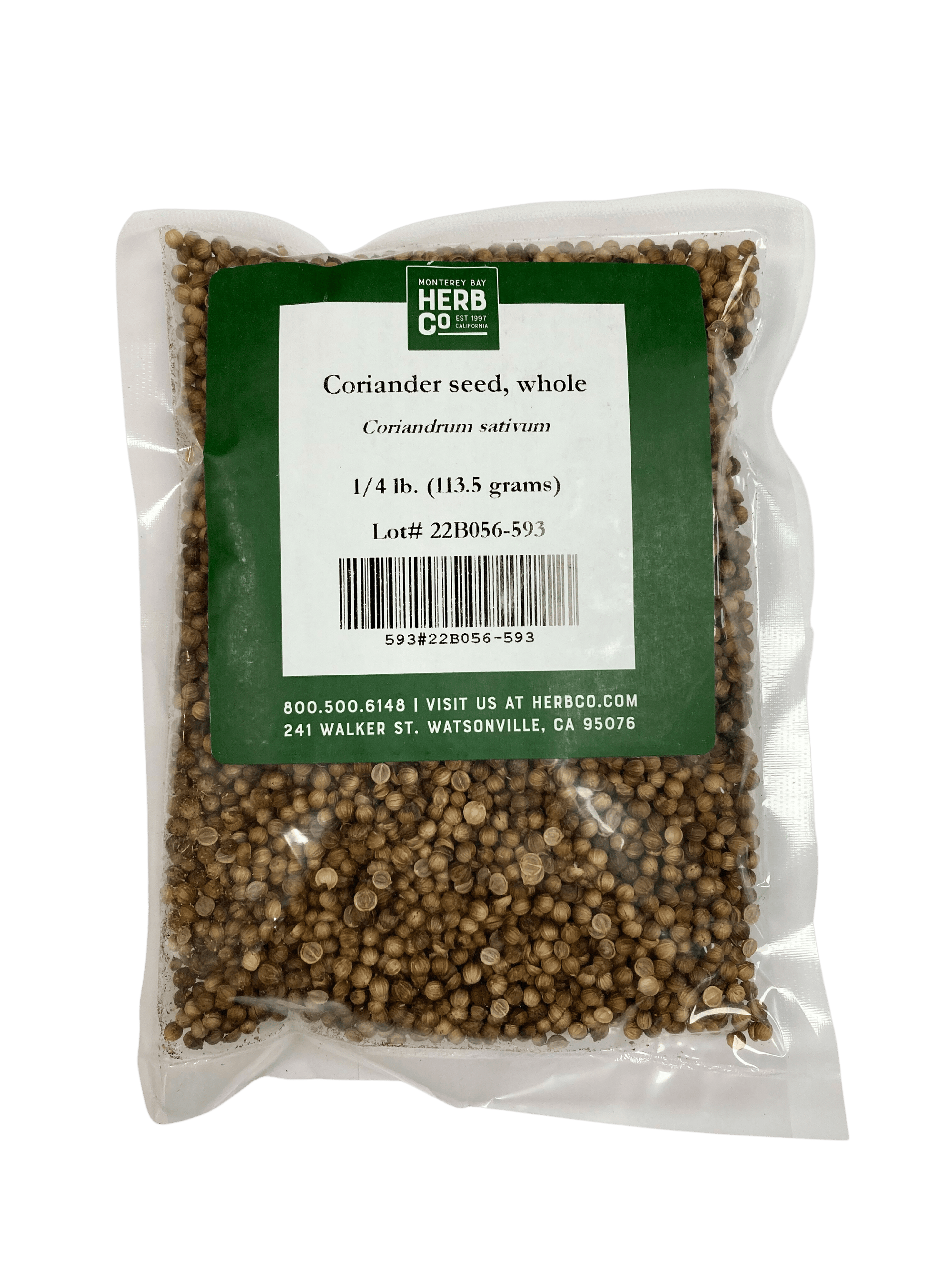 Coriander Seeds, Whole, Herbs Spices & Seasonings - Country Life Natural Foods