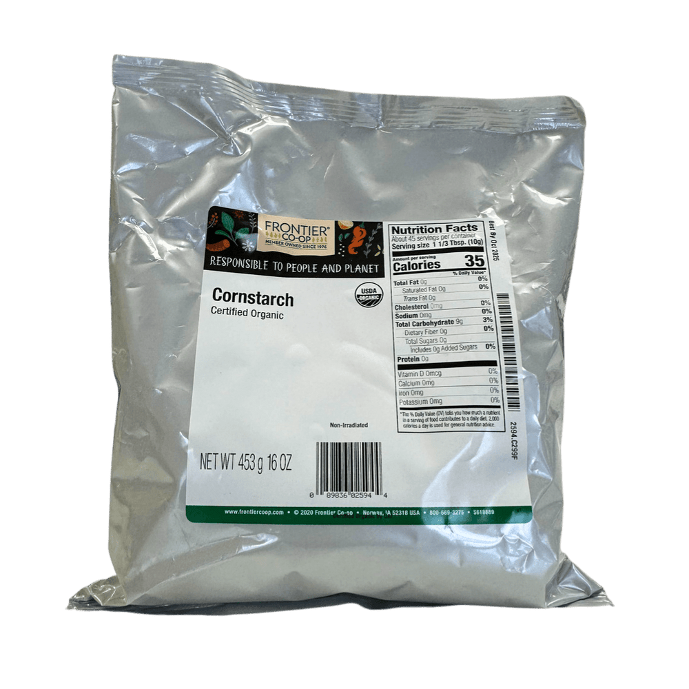 Cornstarch, Organic - Country Life Natural Foods