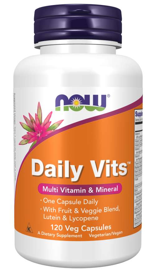 Daily Vits™ Veg Capsules - Multivitamin & Mineral, Vitamins & Supplements - Country Life Natural Foods