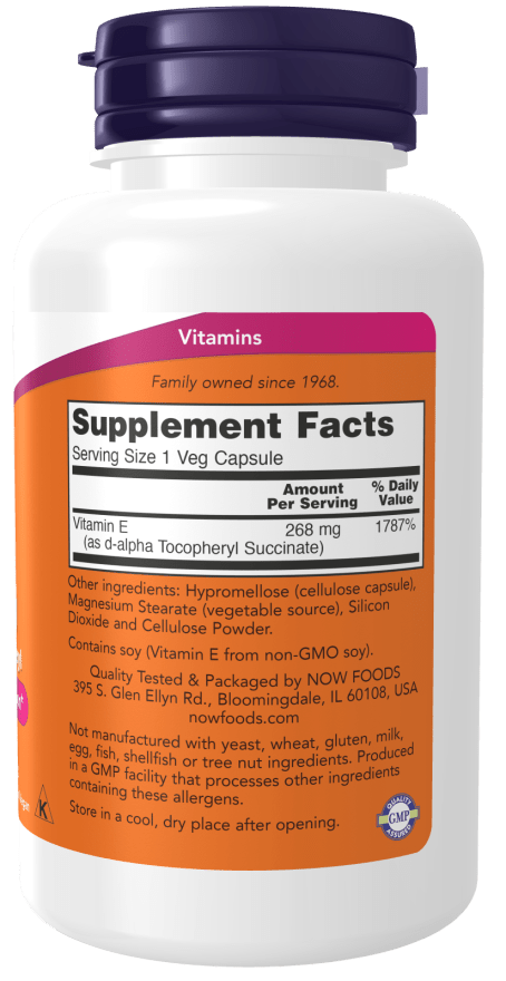 Dry E-400 D-Alpha Tocopheryl, Vitamins & Supplements - Country Life Natural Foods