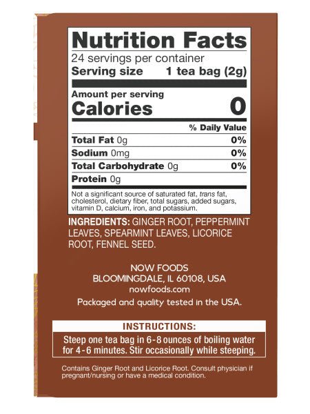 Herbal Tea, NOW, Tea & Infusions - Country Life Natural Foods