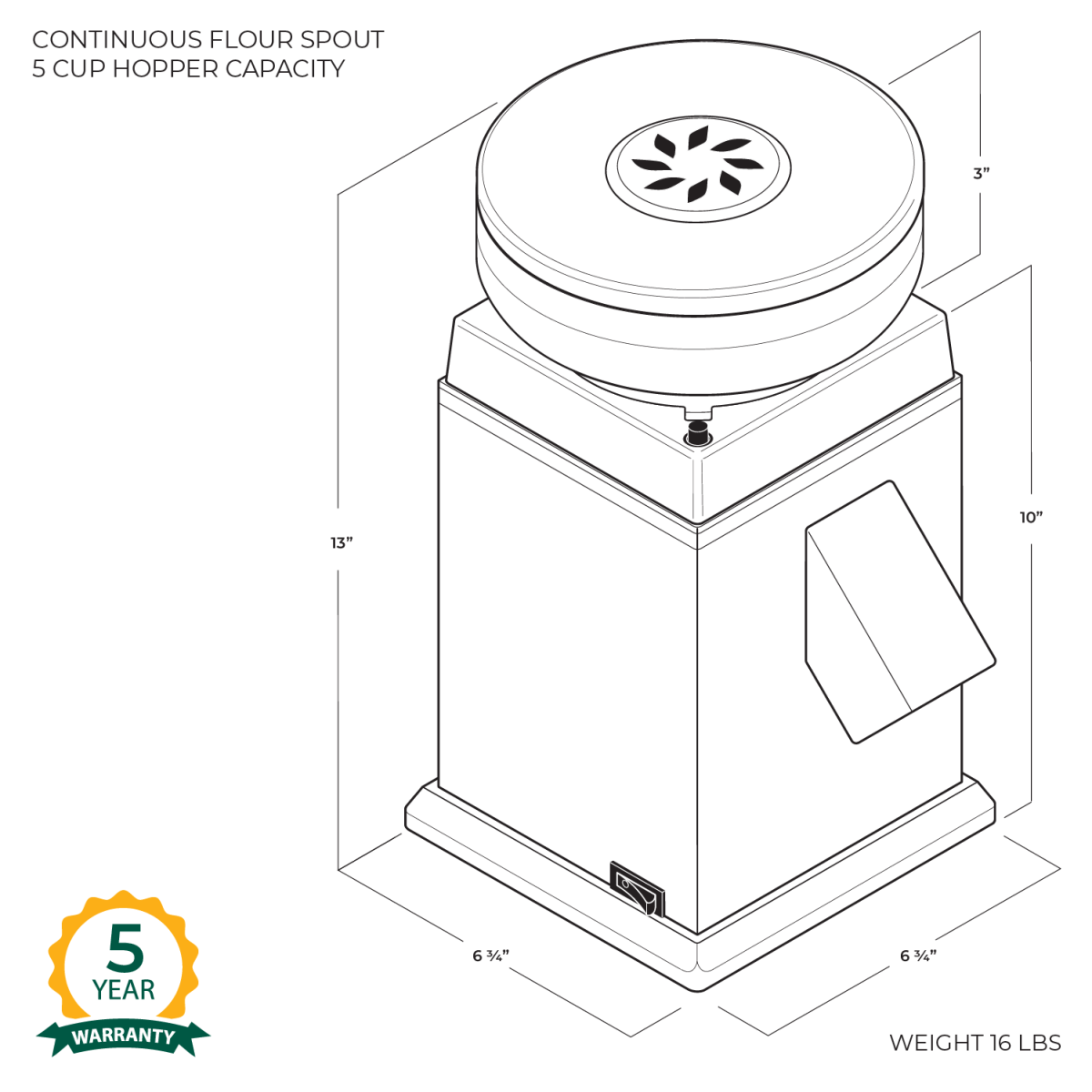 Harvest Grain Mill - Country Life Natural Foods