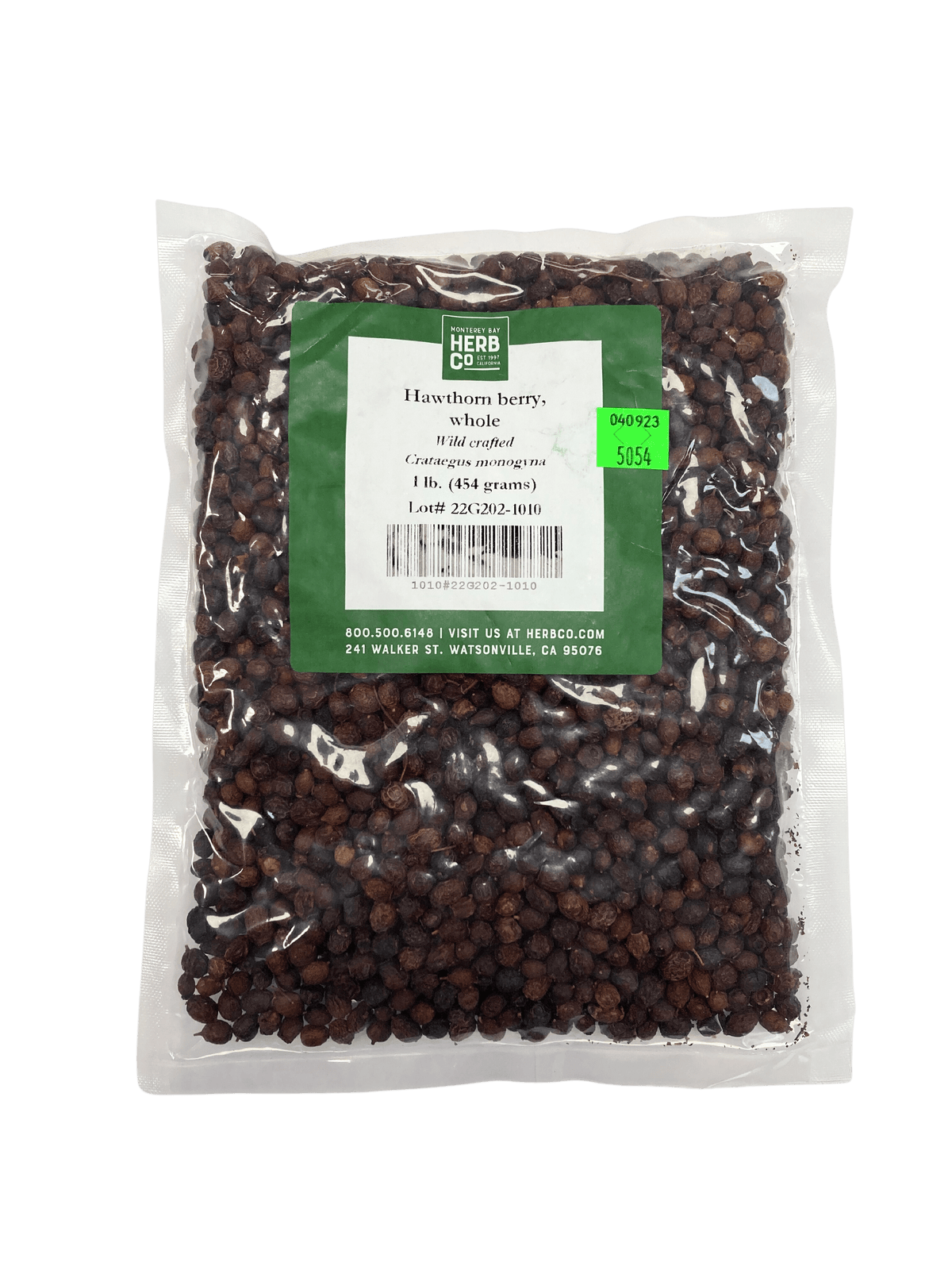 Hawthorn Berries, Whole, Herbs - Country Life Natural Foods