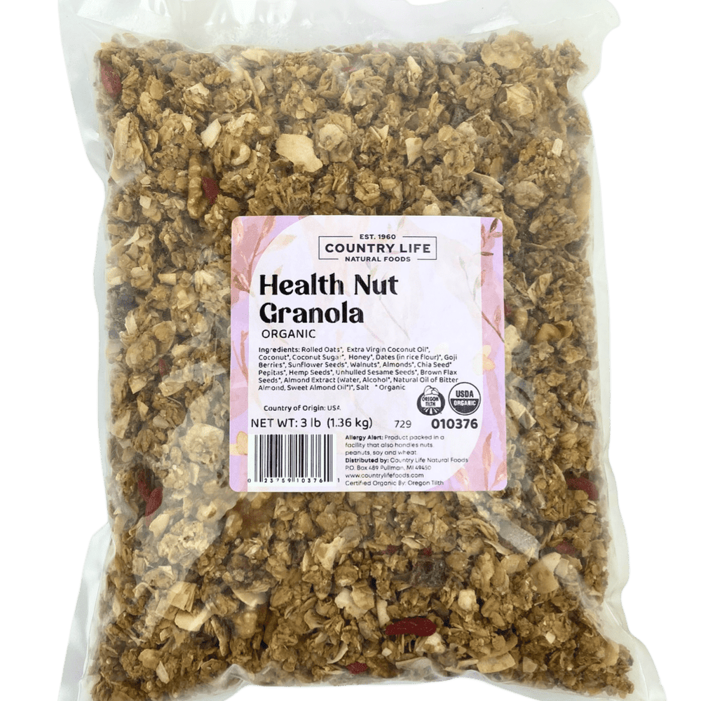 
                  
                    Slow - Baked Health Nut Granola, Organic - Country Life Natural Foods
                  
                