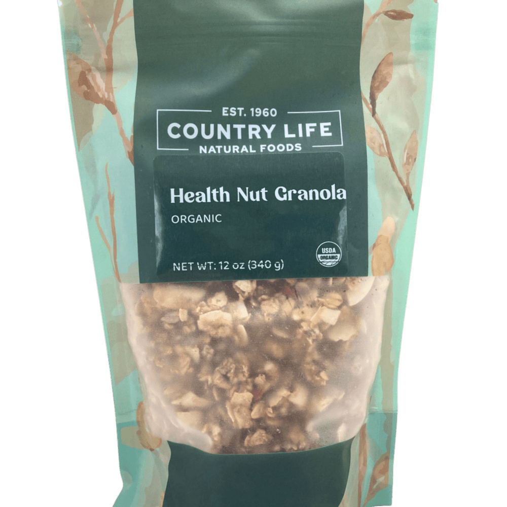 Slow - Baked Health Nut Granola, Organic - Country Life Natural Foods