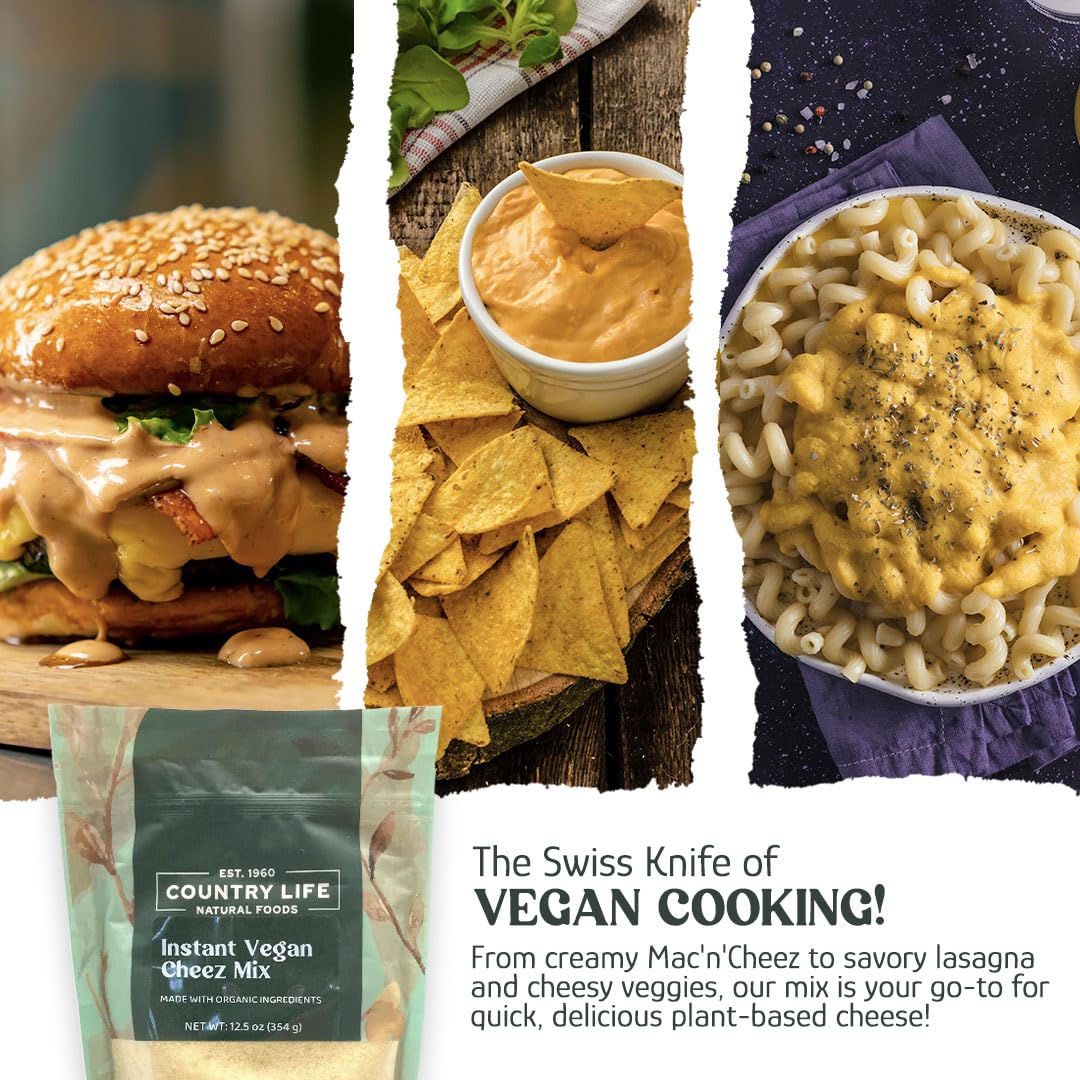 Cheez Mix, Vegan, Instant - Country Life Natural Foods