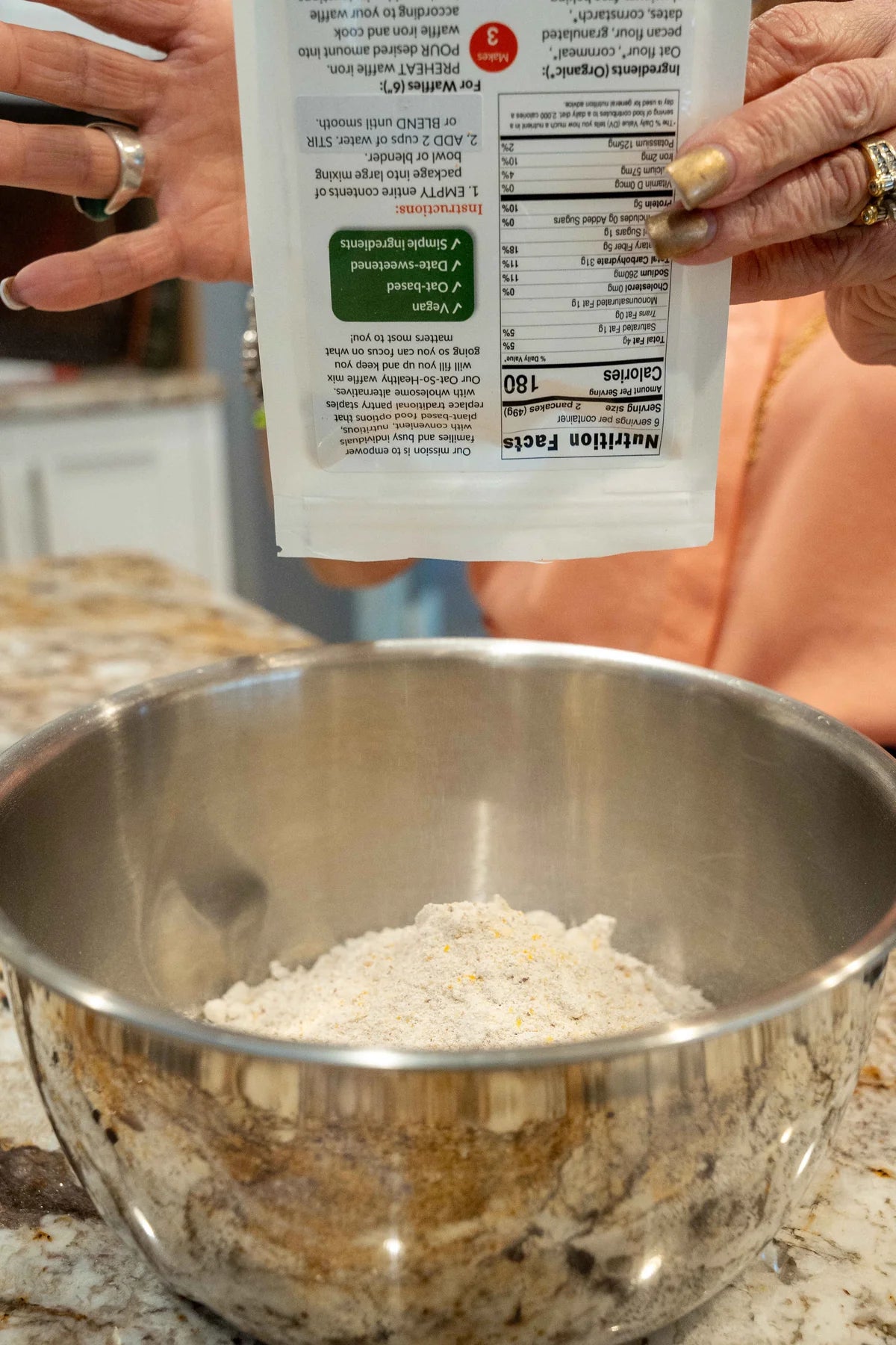 Oat-So-Healthy Pancake and Waffle Mix, Cooking & Baking Ingredients - Country Life Natural Foods