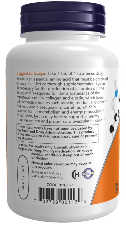 L-Lysine 1000mg, Vitamins & Supplements - Country Life Natural Foods
