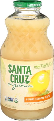 Lemon Juice, Organic, Santa Cruz - Country Life Natural Foods