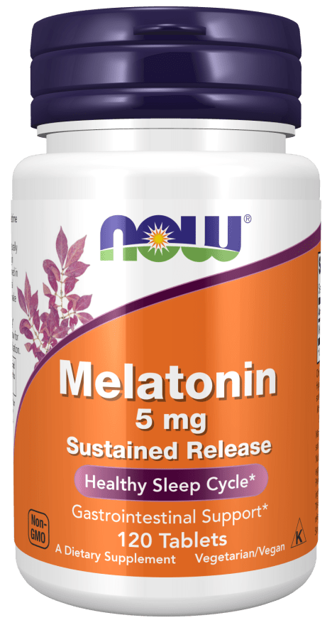 Melatonin 5mg Sustained Release, Vitamins & Supplements - Country Life Natural Foods