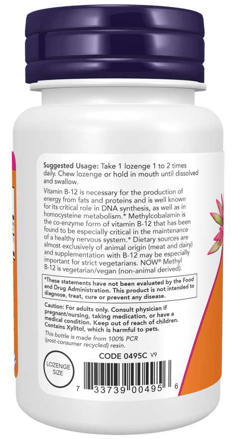 Methyl B-12 1,000mcg, Vitamins & Supplements - Country Life Natural Foods