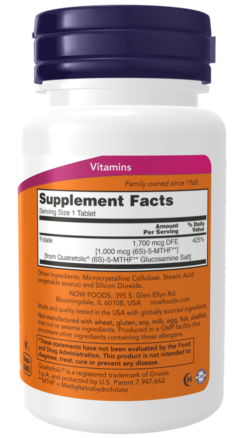 Methyl Folate 1,000mcg, Vitamins & Supplements - Country Life Natural Foods