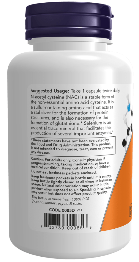 NAC 600mg, Vitamins & Supplements - Country Life Natural Foods