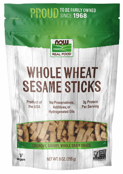 Sesame Sticks, NOW, Savory Snacks - Country Life Natural Foods