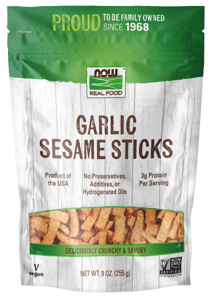 Sesame Sticks, NOW, Savory Snacks - Country Life Natural Foods